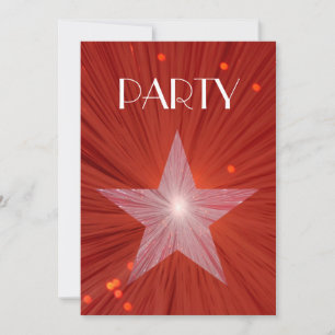 Einladung von Red Star "Party"