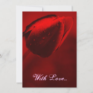 Einladung von Red Tulip
