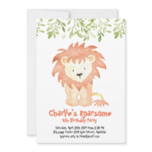 Einladung von Roarsome Birthday