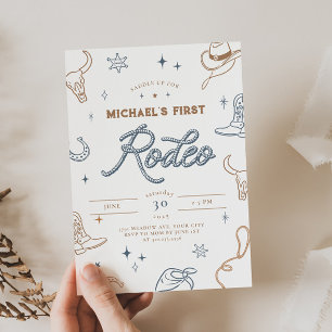 Einladung von Rodeo zum Geburtstag