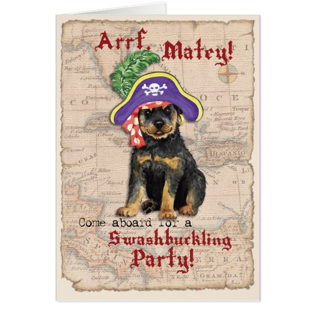 Einladung von Rottweiler Pirate (Vorne)