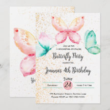 Einladung von Schmetterlingen