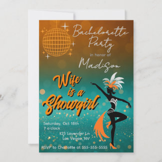 Einladung von Showgirl