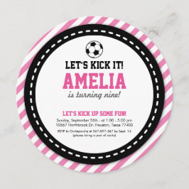 Einladung von Soccer Girl zum Geburtstag