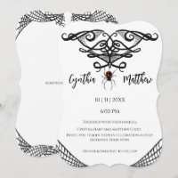 Einladung von Spiders Web Wedding