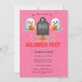 Einladung von Spooky Office-Halloween-Party