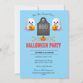 Einladung von Spooky Office-Halloween-Party