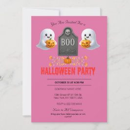 Einladung von Spooky Office-Halloween-Party