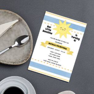 Einladung von Sun Birthday