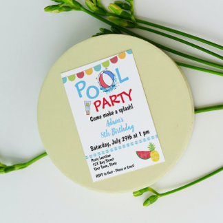 Einladung von Swim zum Geburtstag