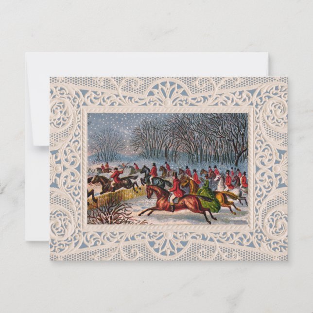 Einladung von Tally-Ho (Vorderseite)