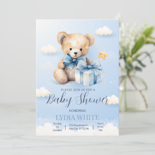 Einladung von Teddy Bear Baby Shower kann frühzeit