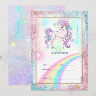 Einladung von Unicorn ausfüllen