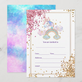 Einladung von Unicorn ausfüllen