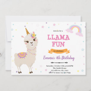 Einladung von Unicorn Lama