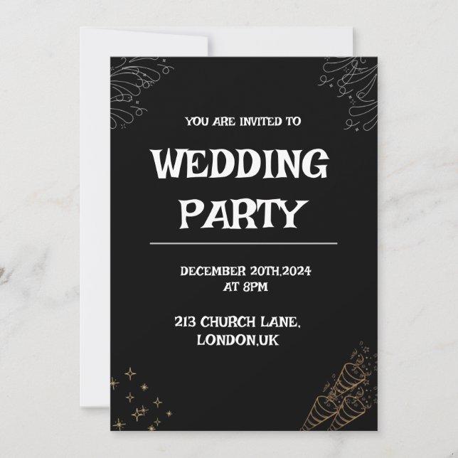 EINLADUNG VON WEDTERN (Vorderseite)