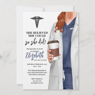 Einladung von White Coat Medical School Abschluss