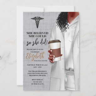 Einladung von White Coat Medical School Abschluss