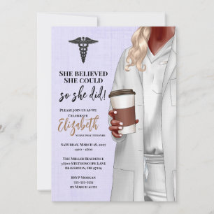 Einladung von White Coat Medical School Abschluss
