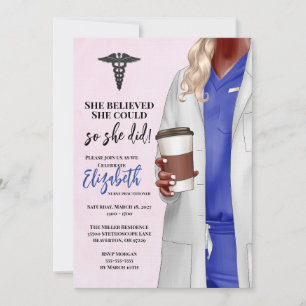 Einladung von White Coat Medical School Abschluss