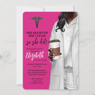 Einladung von White Coat Medical School Abschluss