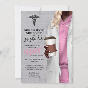 Einladung von White Coat Medical School Abschluss