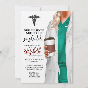 Einladung von White Coat Medical School Abschluss