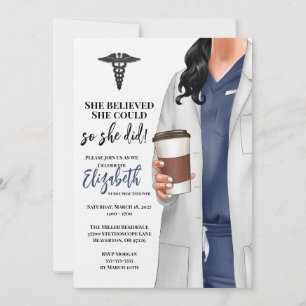 Einladung von White Coat Medical School Abschluss