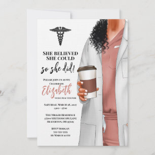 Einladung von White Coat Medical School Abschluss