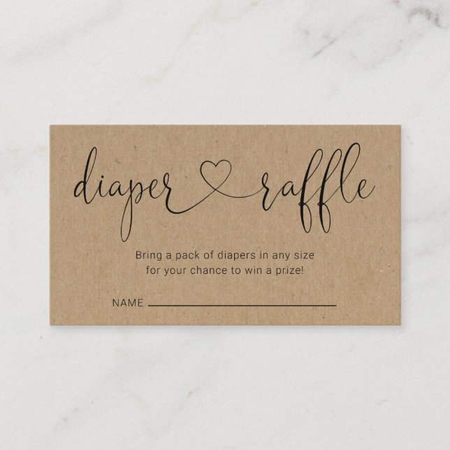 Einladung von Windeln für Babydusche (Vorderseite)