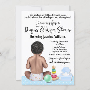 Einladung von Windeln und Hängematten