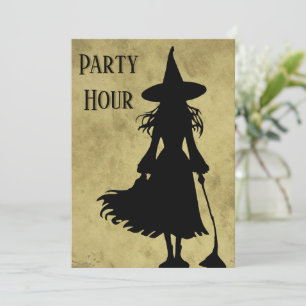 Einladung von Wtichy Halloween-Party