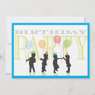 Einladung von zwei Jungen zum Geburtstag