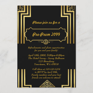 Einladung vor der Prom-Konferenz, Pre-Prom, Quince