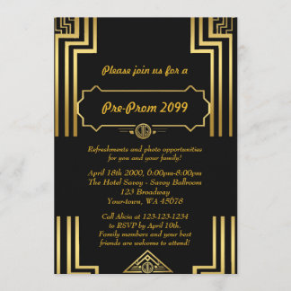 Einladung vor der Prom-Konferenz, Pre-Prom, Quince