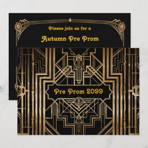 Einladung vor der Prom, Quinceanera, Gatsby V3