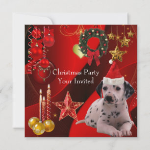Einladung Weihnachtsfeier Xmas Hundehut