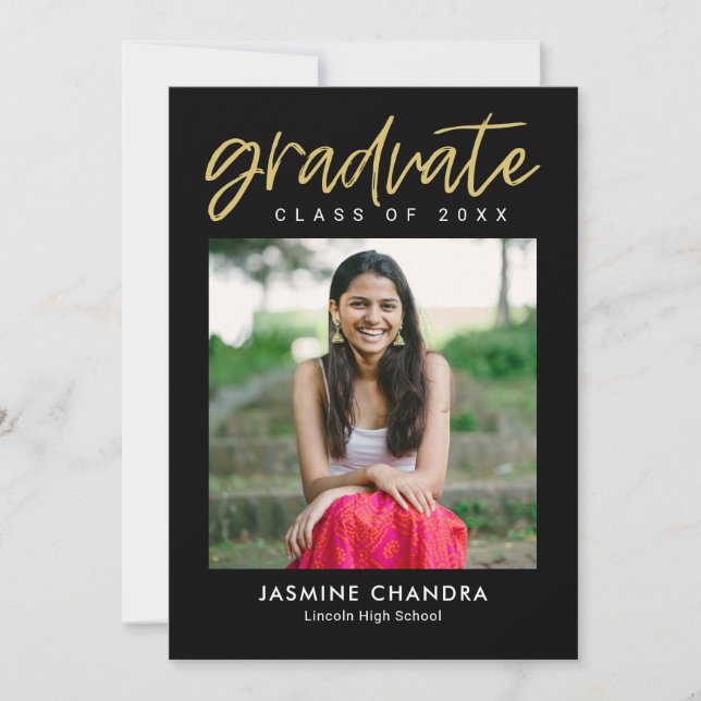 Einladung zu besonders Coolen bearbeitbaren Abschl (Vorderseite)