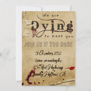 Einladung zu Bloody Halloween