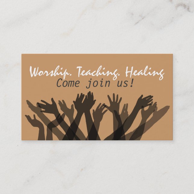 Einladung zu Church.Worship.Bible.Healing.Prayer (Vorderseite)