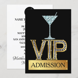 Einladung zu Cocktail VIP
