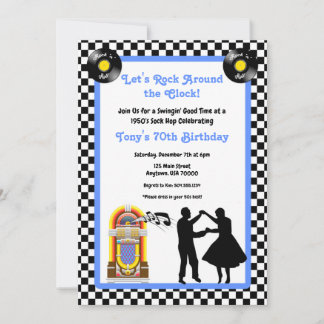 Einladung zu den 1950ern, Sock Hop, Rock and Roll,