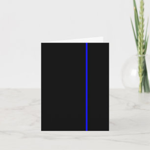 Einladung zu dünner blauer Linie