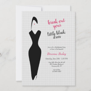 Einladung zu einem kleinen schwarzen Kleid