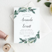 Einladung zu einer Fülle von Foliage Hochzeiten