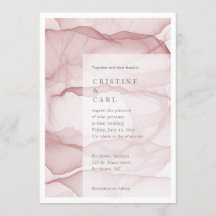 Einladung zu einer leichten Hochzeit