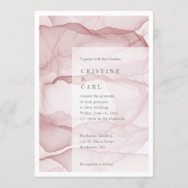 Einladung zu einer leichten Hochzeit