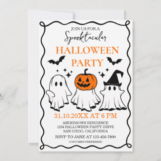 Einladung zu einer spektakulären Halloween-Party