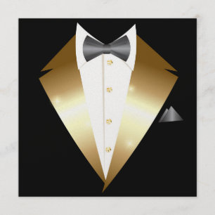 Einladung zu einer Tuxedo-Black-Tie-Veranstaltung