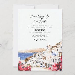 Einladung zu griechischen Hochzeiten in Mykonos